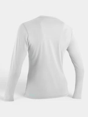 O'Neill Wms Basic Skins L/S Sun Shirt női hosszú ujjú lycra fehér színben 3