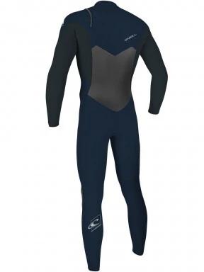 O'Neill Epic 5/4 Chest Zip Full férfi hosszú ujjú neoprén ruha szürke színben 3