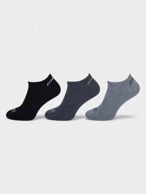 O'Neill O'Neill Women Men Sneaker Socks 3-Pack bokazokni szürke színben 1