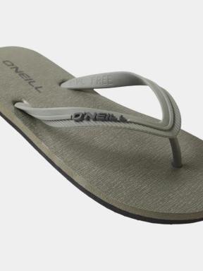 O'Neill Profile Small Logo Sandals férfi flip flop papucs oliva színben 3