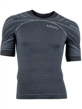 UYN Man Running Coolboost Shirt SH_SL férfi rövid ujjú sport póló szürke színben 1