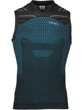UYN Man Running Coolboost Sleeveless férfi rövid ujjú sport póló szürke színben 1