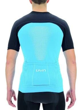 UYN Man Biking Granfondo Ow Shirt SH_SL férfi rövid ujjú sport póló fekete színben 1