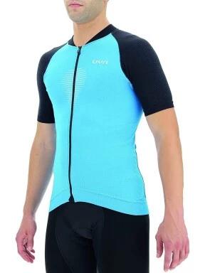 UYN Man Biking Granfondo Ow Shirt SH_SL férfi rövid ujjú sport póló fekete színben 3
