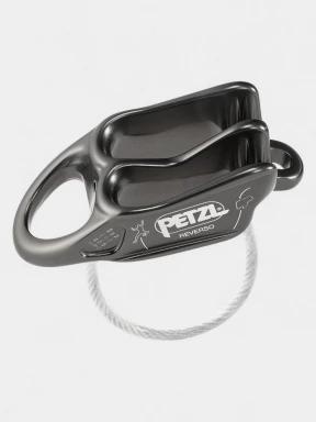 Petzl Reverso biztosító eszköz szürke színben 1