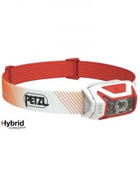 Petzl ACTIK CORE LAMP fejlámpa piros színben 1