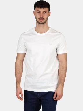 TBS Pieretee férfi rövid ujjú póló fehér színben 1