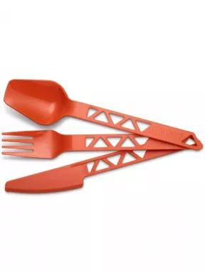 Primus Lightweight TrailCutlery evőeszköz készlet narancssárga színben 1