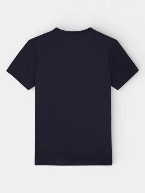 TBS Rilestee férfi rövid ujjú póló sötétkék színben 3