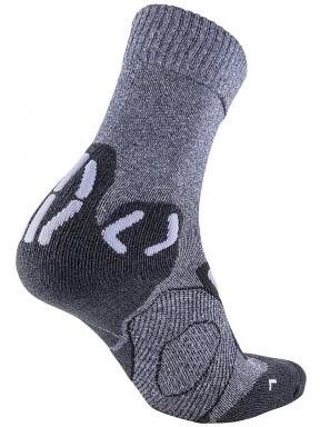 UYN UYN MAN OUTDOOR EXPLORER SOCKS férfi túrazokni szürke színben 3