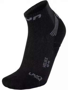 UYN Man Run Veloce Socks férfi sportzokni fekete színben 1