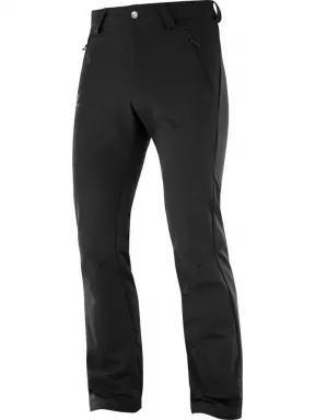 Salomon WAYFARER WARM STRAIGHT PA férfi túranadrág fekete színben 1