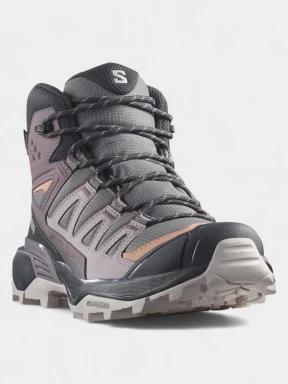 Salomon X Ultra 360 Mid Gore-Tex női túrabakancs lila színben 1