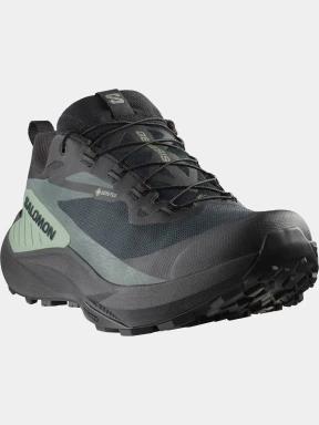 Salomon Genesis GTX férfi futócipő sötétzöld színben 1