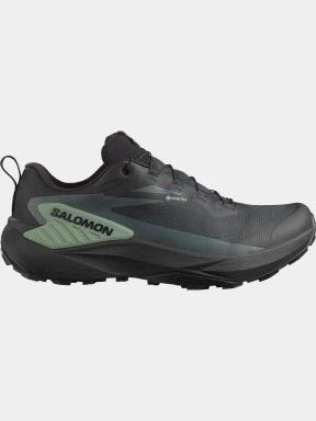 Salomon Genesis GTX férfi futócipő sötétzöld színben 3