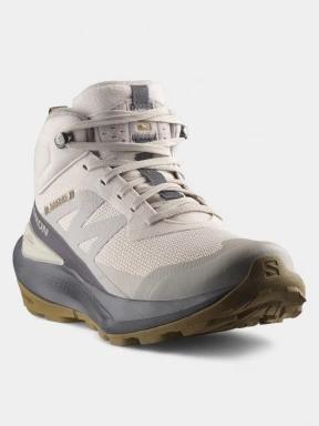 Salomon Elixir Activ Mid Gore-Tex női túrabakancs homok színben 1