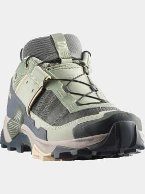 Salomon X Ultra 5 GTX W női túracipő zöld színben 1