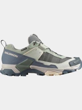 Salomon X Ultra 5 GTX W női túracipő zöld színben 3