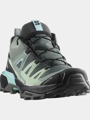 Salomon X Ultra 360 GTX W női túracipő zöld színben 1