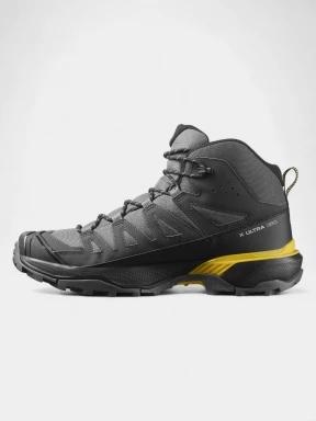 Salomon X Ultra 360 Mid GTX férfi túrabakancs szürke színben 3