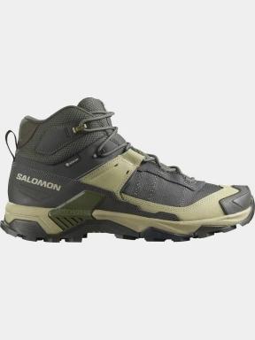 Salomon X Ultra 5 Mid GTX férfi túrabakancs zöld színben 3