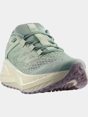 Salomon Aero Glide 3 Grvl W női aszfalt futócipő zöld színben 1
