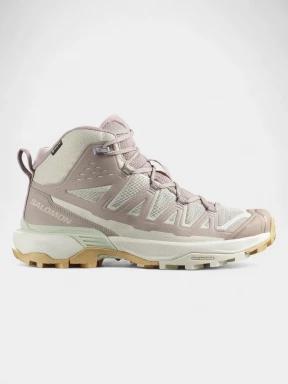 Salomon X Ultra 360 Edge Mid Gore-Tex női túrabakancs homok színben 3
