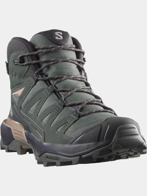 Salomon X Ultra 360 Mid GTX W női túrabakancs oliva színben 1