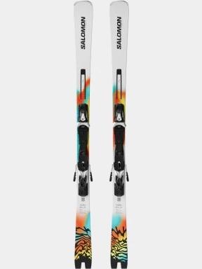 Salomon E Addikt Pro 76 + MI12 GW F80 síléc fehér színben 1