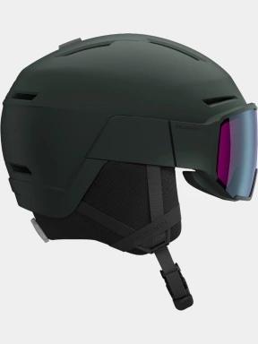 Salomon Osmo Sigma bukósisak sötétzöld színben 3