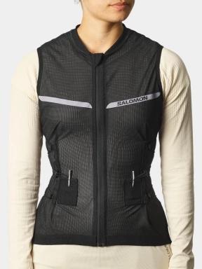 Salomon Flexcell Pro W női protektor mellény fekete színben 1