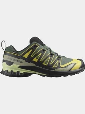 Salomon Xa Pro 3D V9 GTX férfi futócipő sötétzöld színben 1