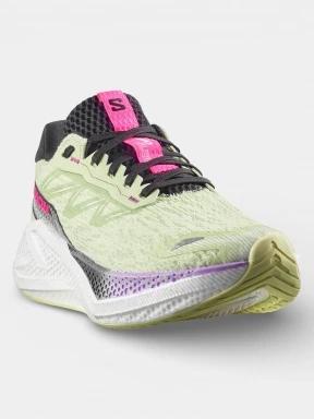 Salomon Aero Glide 4 W női aszfalt futócipő világoszöld színben 1