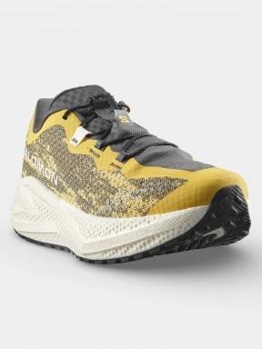 Salomon Aero Glide 4 Gevl férfi aszfalt futócipő sárga színben 1