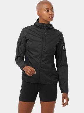 Salomon CroSS Wind Jkt W női futódzseki fekete színben 1