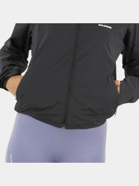 Salomon Shkout Fly Jkt W női futódzseki fekete színben 3