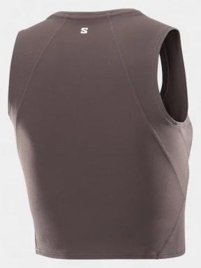 Salomon Shakeout Bliss női tank top barna színben 3