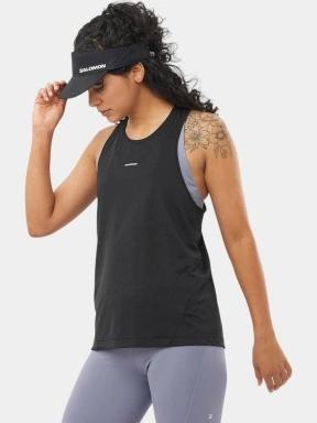 Salomon Shakeout Core női tank top fekete színben 1