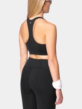 Salomon Shkout Core Bra W női sportmelltartó fekete színben 3