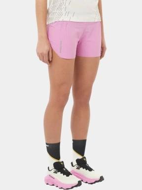 Salomon Sense Aero 3'' Shorts W női sport rövidnadrág magenta színben 1