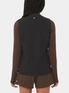 Salomon Mntain Flex Hyb Vst W női futómellény fekete színben 3