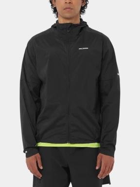 Salomon Sense Aero Wind Jkt M férfi futódzseki fekete színben 1