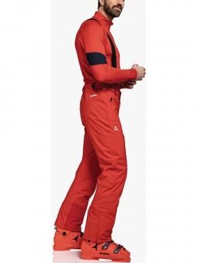 Schöffel Ski Pants Weissach M férfi sínadrág piros színben 3