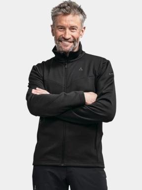 Schöffel Fleece Jk Style Pine MNS férfi polár pulóver fekete színben 1