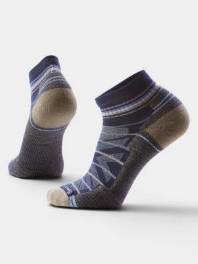 Smartwool Hike Light Cushion Pattern Ankle Socks Hike túrazokni sötétkék színben 1
