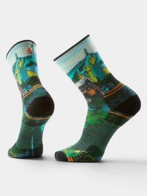 Smartwool Hike Targeted Cushion Trail Trekker Prin túrazokni multikolor színben 1