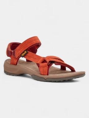 Teva Terra Fi Lite Suede női szandál narancssárga színben 1