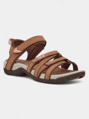 Teva Tirra Leather női szandál barna színben 1