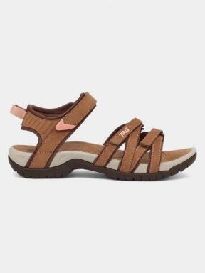 Teva Tirra Leather női szandál barna színben 3