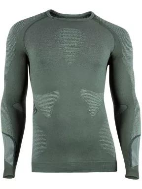 UYN Man Ambityon Uw Shirt Lg_Sl. férfi aláöltöző felső zöld színben 1